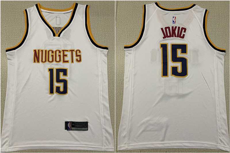Nuggets 15 Nikola Jokic White Nike Swingman Jersey (1),We sell and wholesale Nuggets 15 Nikola Jokic White Nike Swingman Jersey (1) on line form chian!